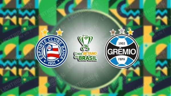 Trực tiếp Bahia vs Criciuma, 05h00 ngày 1/5, Cúp QG Brazil