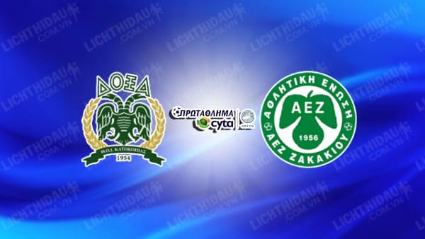 Trực tiếp Doxa Katokopias vs AEL Limassol, 23h30 ngày 29/4, vòng trụ hạng VĐQG Síp