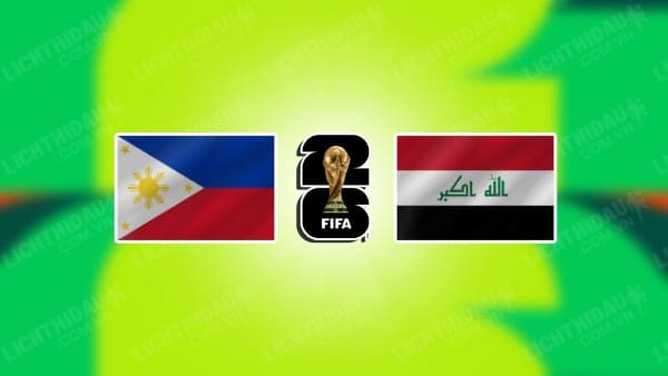 Video kết quả Philippines vs Iraq, bảng F vòng loại 2 WC 2026 KV châu Á