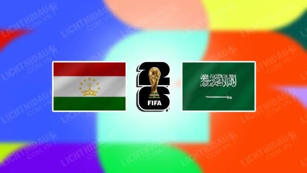 Trực tiếp Tajikistan vs Saudi Arabia, 22h00 ngày 26/03, bảng G vòng loại 2 WC 2026 KV châu Á