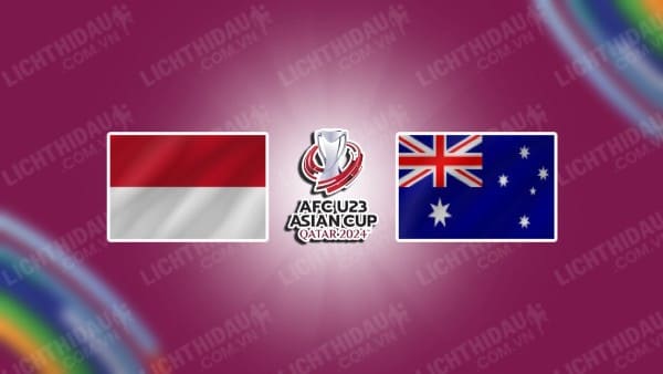 Video kết quả U23 Indonesia vs U23 Australia, bảng A U23 châu Á