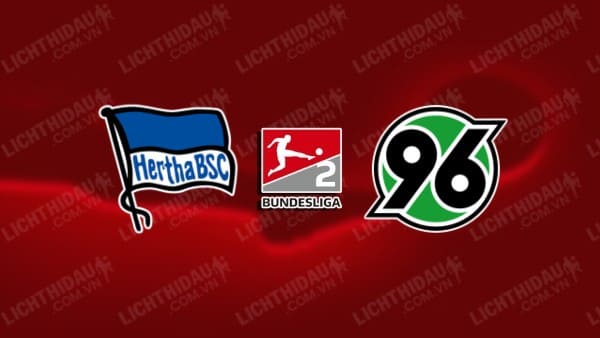 Trực tiếp Hertha Berlin vs Hannover, 23h30 ngày 26/4, vòng 31 Hạng 2 Đức