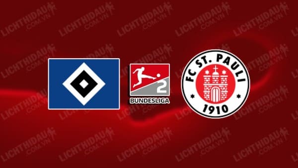 Trực tiếp Hamburg vs St. Pauli, 23h30 ngày 3/5, vòng 32 Hạng 2 Đức