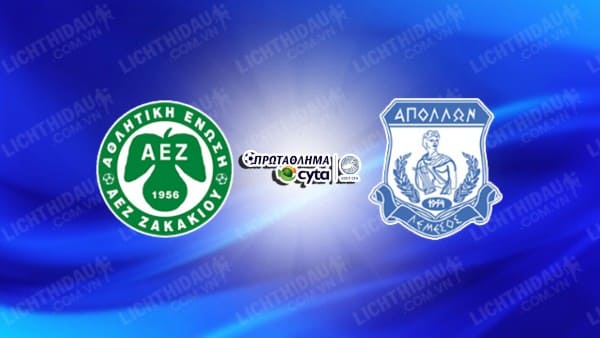 Trực tiếp AEZ Zakakiou vs Apollon Limassol, 22h00 ngày 8/5, vòng trụ hạng VĐQG Síp