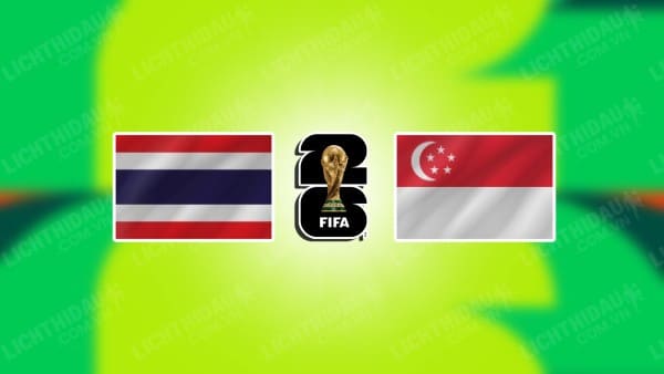 Video kết quả Thái Lan vs Singapore, bảng C vòng loại World Cup KV châu Á