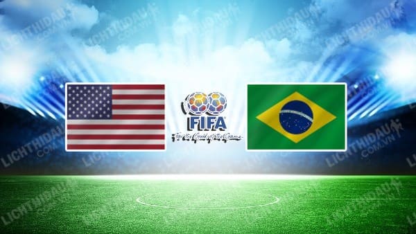 Video kết quả Mỹ vs Brazil, Giao hữu Quốc tế