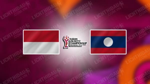 Trực tiếp U16 Indonesia vs U16 Lào, 19h30 ngày 27/6, bảng A U16 Đông Nam Á