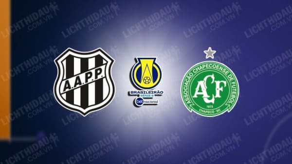 Trực tiếp Ponte Preta vs Chapecoense, 07h30 ngày 10/9, vòng 25 Hạng 2 Brazil