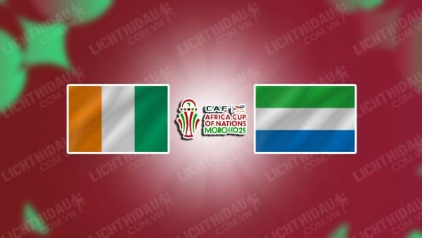 Trực tiếp Bờ Biển Ngà vs Sierra Leone, 02h00 ngày 12/10, bảng G vòng loại CAN Cup