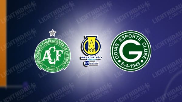 Trực tiếp Chapecoense vs Goias, 06h00 ngày 22/10, vòng 33 Hạng 2 Brazil