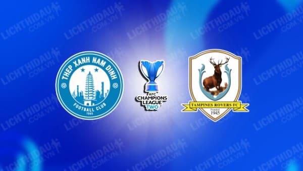 Video kết quả Nam Định vs Tampines Rovers, bảng G Cúp C2 châu Á