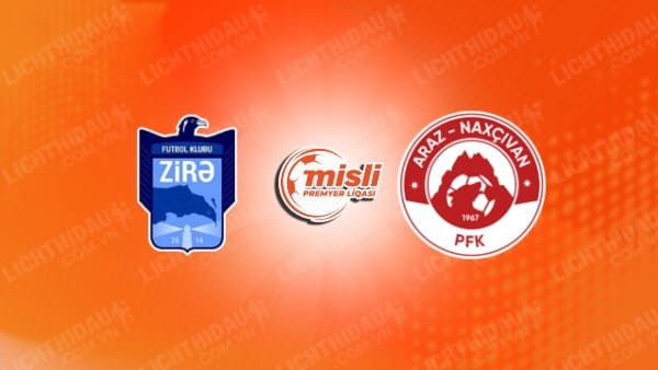 Trực tiếp Zira FK vs Araz Nakhchivan, 22h00 ngày 06/11, vòng 3 VĐQG Azerbaijan