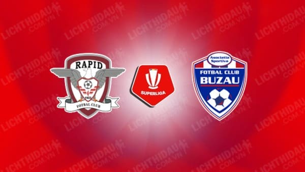 Trực tiếp FC Rapid vs Gloria Buzau, 01h00 ngày 17/12, vòng 20 VĐQG Romania