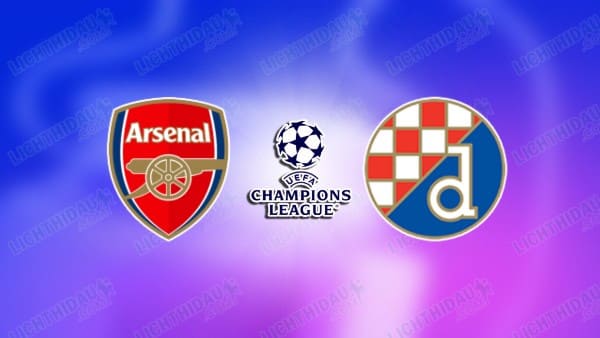 Link xem Arsenal vs Dinamo Zagreb, 03h00 ngày 23/01, lượt 7 Cúp C1 châu Âu