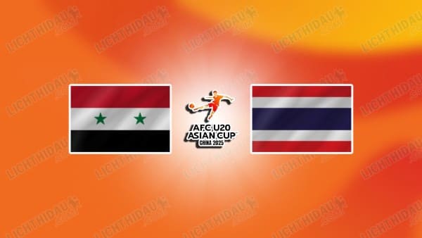 Link xem U20 Syria vs U20 Thái Lan, 14h00 ngày 20/02, bảng D U20 châu Á