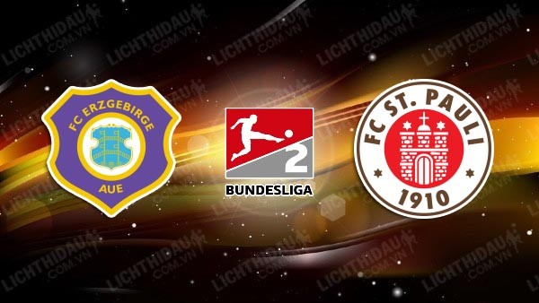 Video kết quả Erzgebirge Aue 0-0 St. Pauli, giải hạng 2 Đức