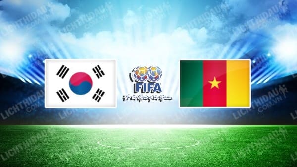 Trực tiếp Hàn Quốc vs Cameroon, 18h00 ngày 27/9, Giao hữu Quốc tế