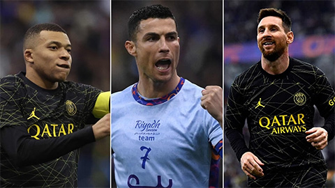 Mbappe mà 300 triệu euro, Ronaldo và Messi còn khủng khiếp cỡ nào?