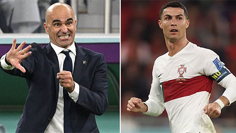 Ronaldo bảo vệ HLV Martinez trước làn sóng chỉ trích