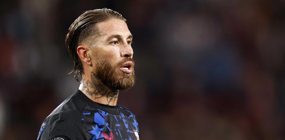 Sergio Ramos trong ngày chống lại Real Madrid