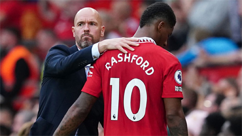 Rashford xin lỗi HLV Ten Hag