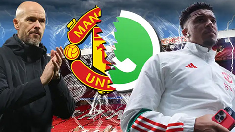 Jadon Sancho bị xóa khỏi nhóm WhatsApp của MU