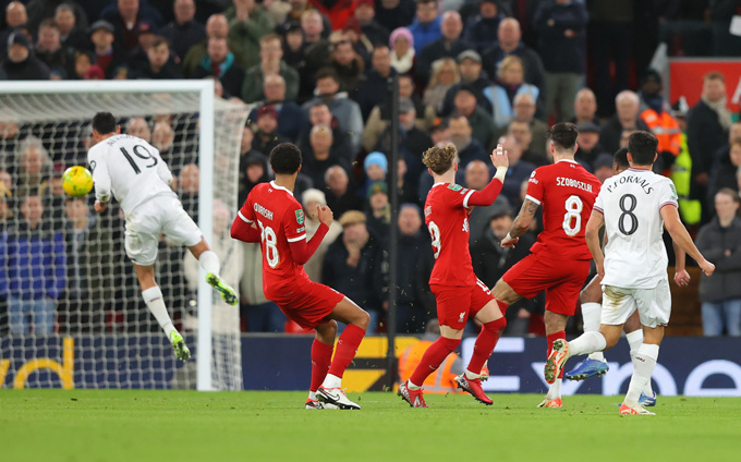 Kết quả Liverpool 5-1 West Ham: The Reds vào bán kết League Cup