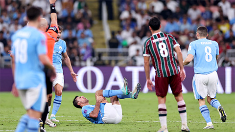 Man City lo sốt vó về chấn thương của Rodri ở chung kết Club World Cup