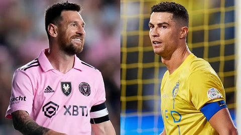 Ronaldo bị bóc mẽ ghen tỵ với Messi