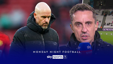 Gary Neville cho rằng tương lai Erik ten Hag tại MU đã an bài