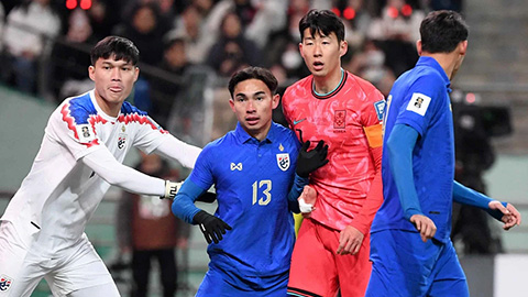 Thái Lan vẫn có nguy cơ bị loại sớm ở vòng loại World Cup 2026