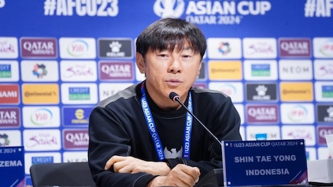 HLV Shin Tae Yong 'nổ' vang trời sau chiến tích lịch sử của U23 Indonesia