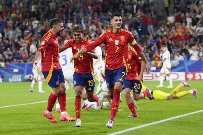 Tây Ban Nha đang bước trên con đường của EURO 2008