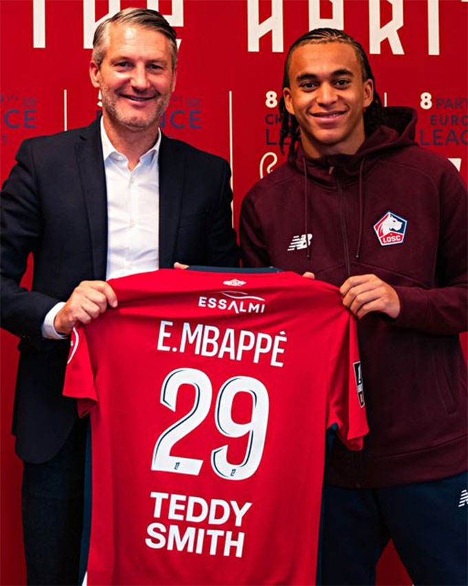 Mbappe chính thức gia nhập Lille