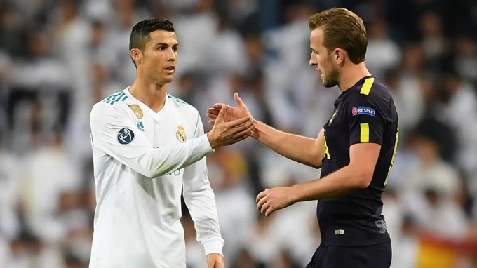 Ronaldo không có cửa khi so với Harry Kane?