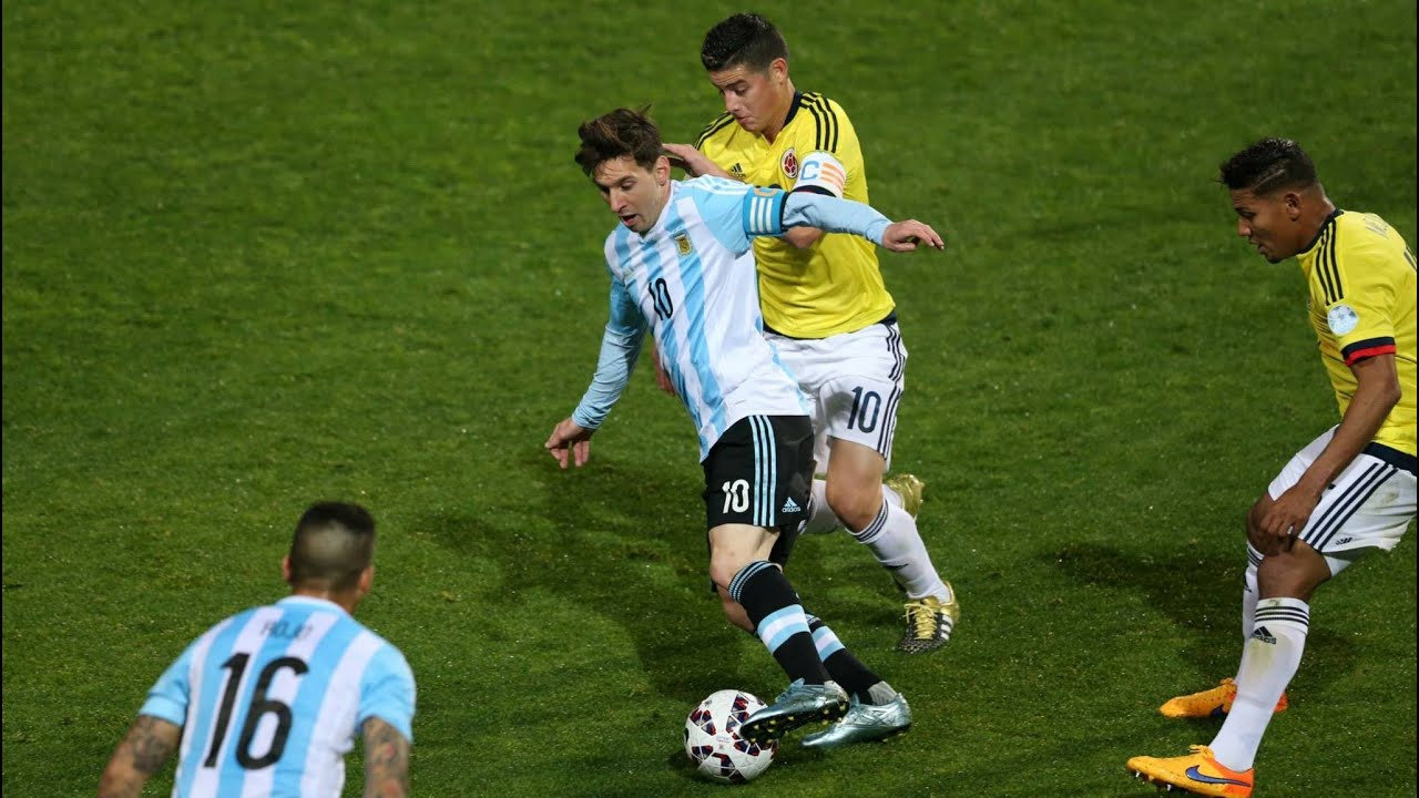 Đại chiến Lionel Messi và James Rodriguez tại chung kết Copa America 2024