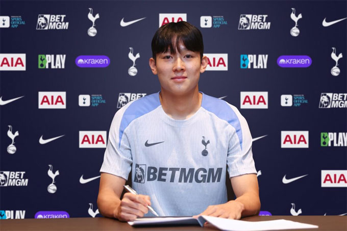 Tottenham đón ngôi sao Hàn Quốc được ví như Son Heung-min