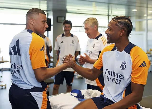 Mbappe không chắc dự Siêu Cúp châu Âu dù đã hội quân cùng Real Madrid