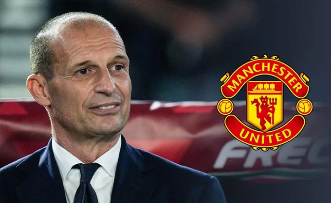 Allegri ngồi ghế nóng MU thay Ten Hag?