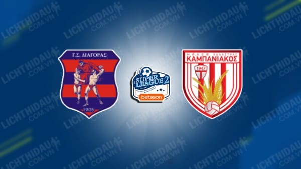 NHẬN ĐỊNH DIAGORAS VS KAMBANIAKOS, 19H00 NGÀY 07/10