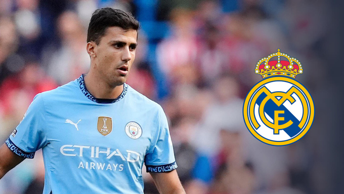 Rodri để ngỏ khả năng gia nhập Real Madrid