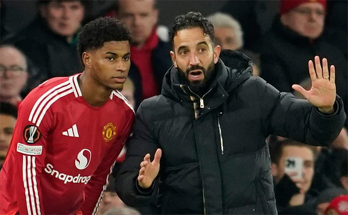 Amorim chất vấn Rashford, đẩy cao mâu thuẫn giữa hai thầy trò