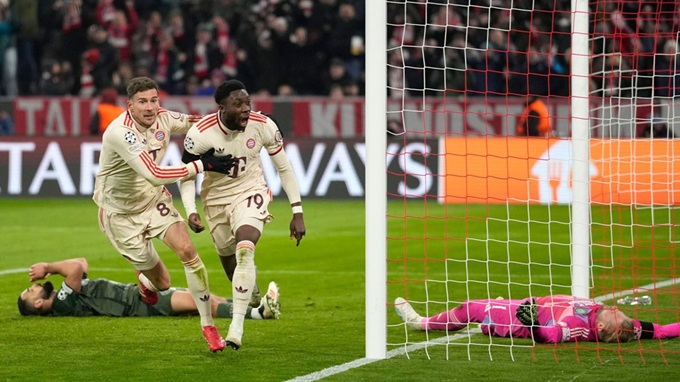 Alphonso Davies lập đại công nhưng Jamal Musiala đã ở đâu?