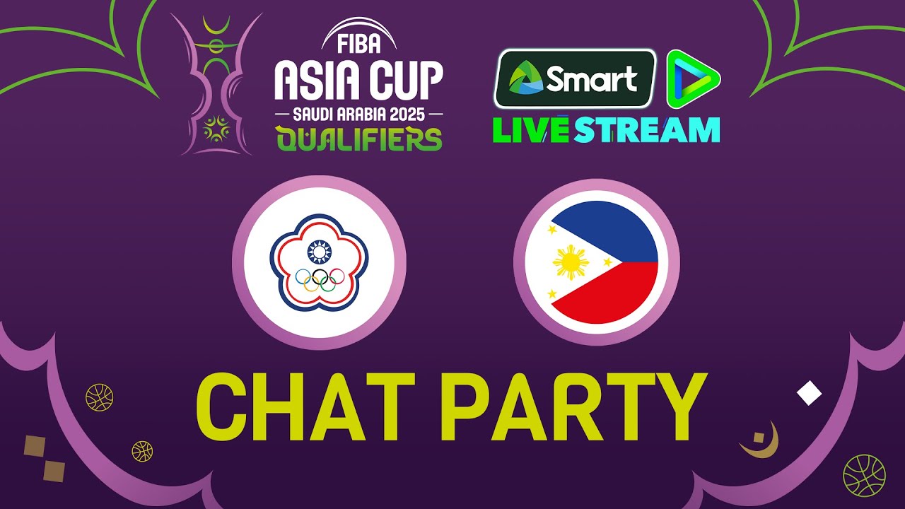 Link xem Đài Bắc vs Philippines, 18h00 ngày 20/2, vòng 1 FIBA Asia Cup 2025 Qualifiers