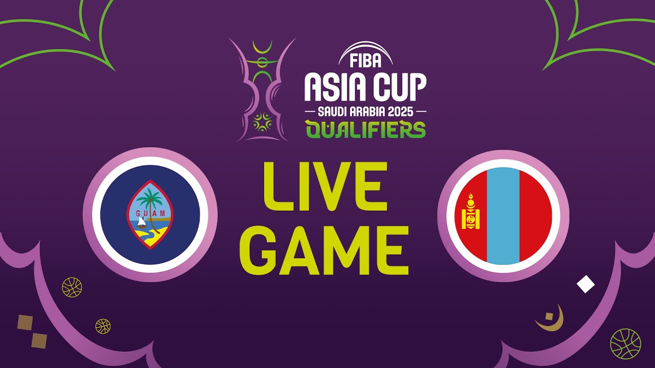 Link xem Guam vs Mông Cổ, 16h30 ngày 20/2, vòng 1 FIBA Asia Cup 2025 Qualifiers