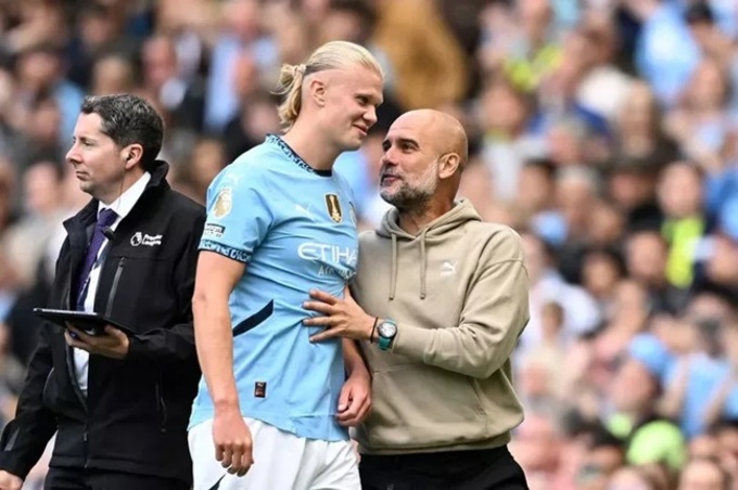 Kế hoạch của Pep Guardiola phá sản vì vắng Erling Haaland