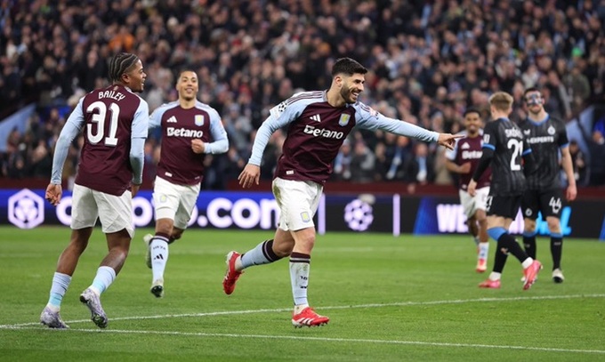 Marco Asensio mang ‘DNA Champions League’ sang Aston Villa