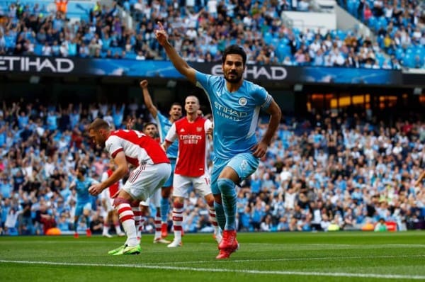 MAN CITY 5-0 ARSENAL: PHÁO THỦ THUA THẢM