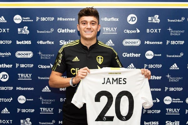 DANIEL JAMES CHÍNH THỨC GIA NHẬP LEEDS VỚI GIÁ 24 TRIỆU BẢNG