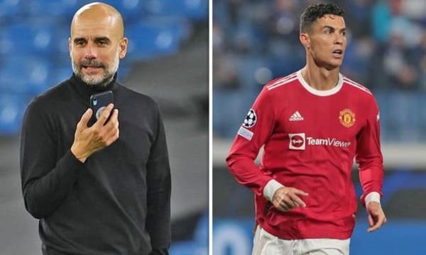 PEP THỪA NHẬN KHÓ KHĂN ĐỂ NGĂN CẢN RONALDO Ở DERBY MANCHESTER